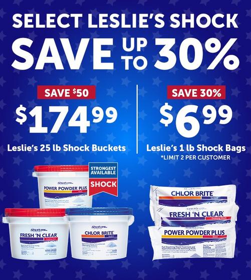 up to 30% off select shock